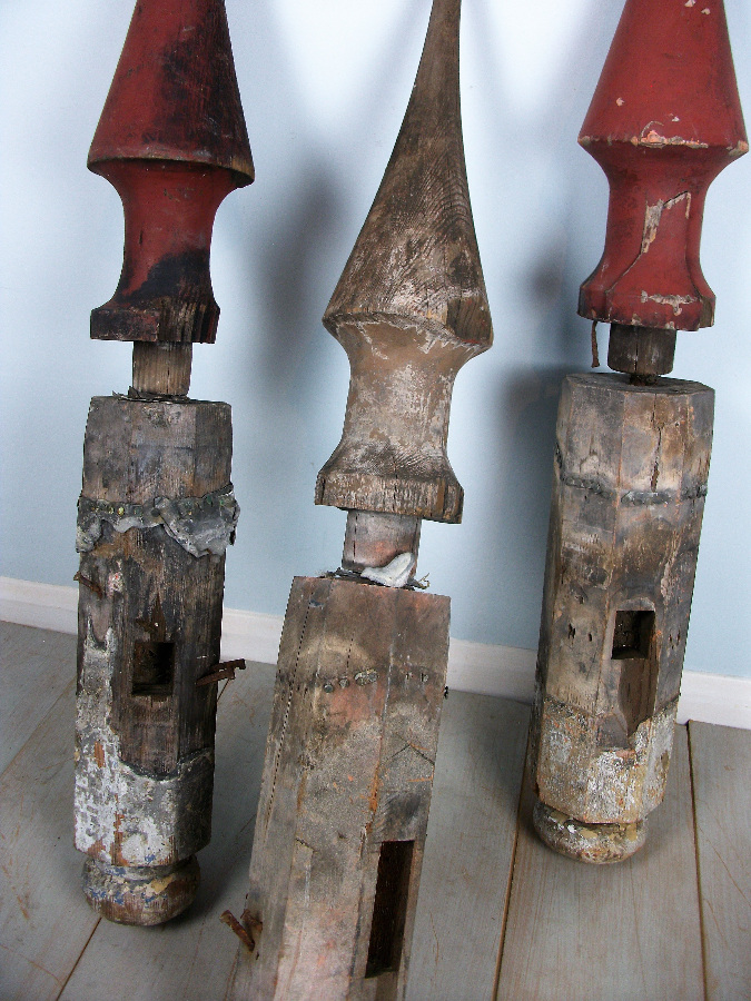 French late 18th Century Châteaux Finials